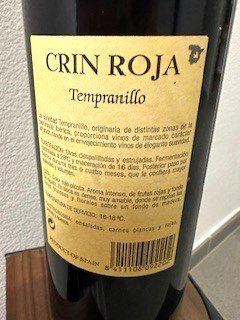 Rioja Vins: CRIN ROJA   2003 – D'occasion à Winkel par zeho 5