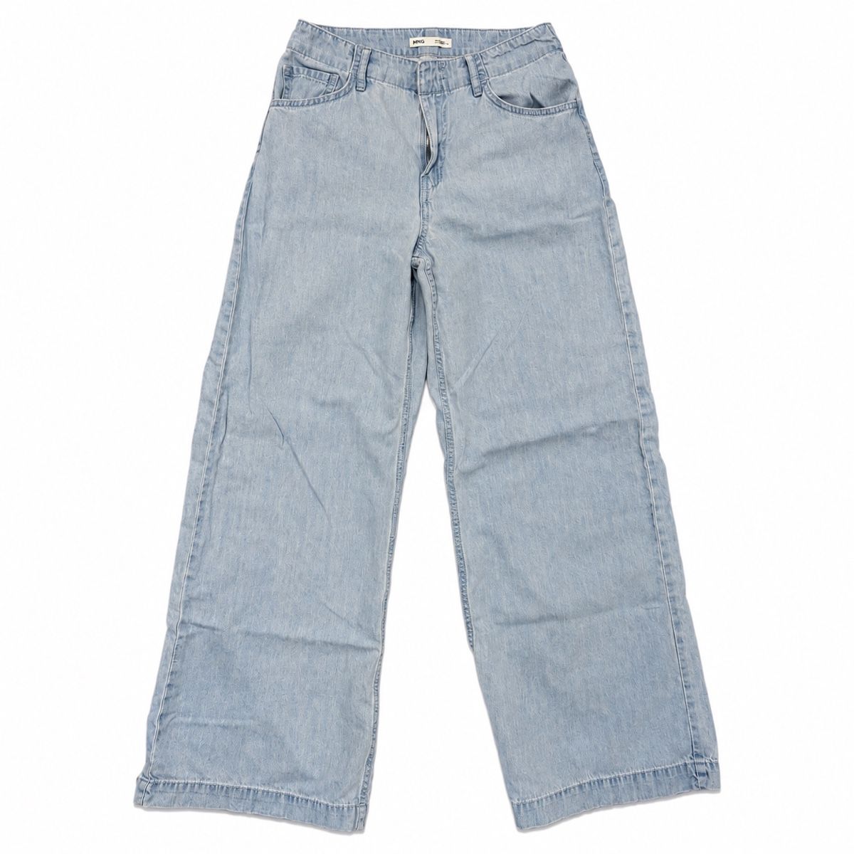 Mango Pantaloni: Mango Stoffhose im Jeans Look 34 – Usato da Rümlang venduto da svent