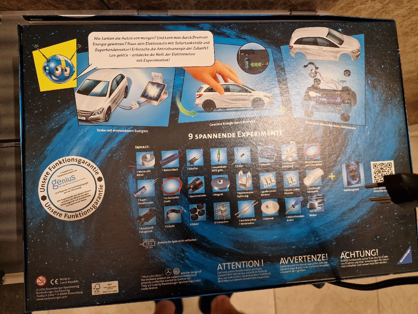 Ravensburger Baukästen: Ravensburger - Experimentier Kasten - faszination Auto. – Neu (gemäss Beschreibung) aus Wildberg von mantas07 1