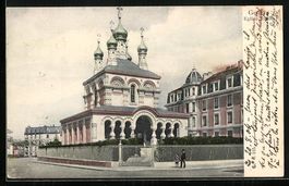 AK Genève, Eglise Russe, 1904