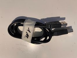 USB-Kabel Type B, 1 Meter