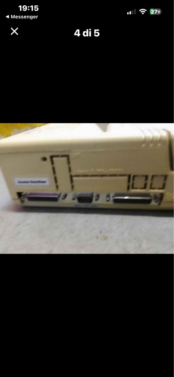 Notebook: Computer Sharp PC-4600 portatile vintage usato – Usato da Chiasso venduto da fairy81 1