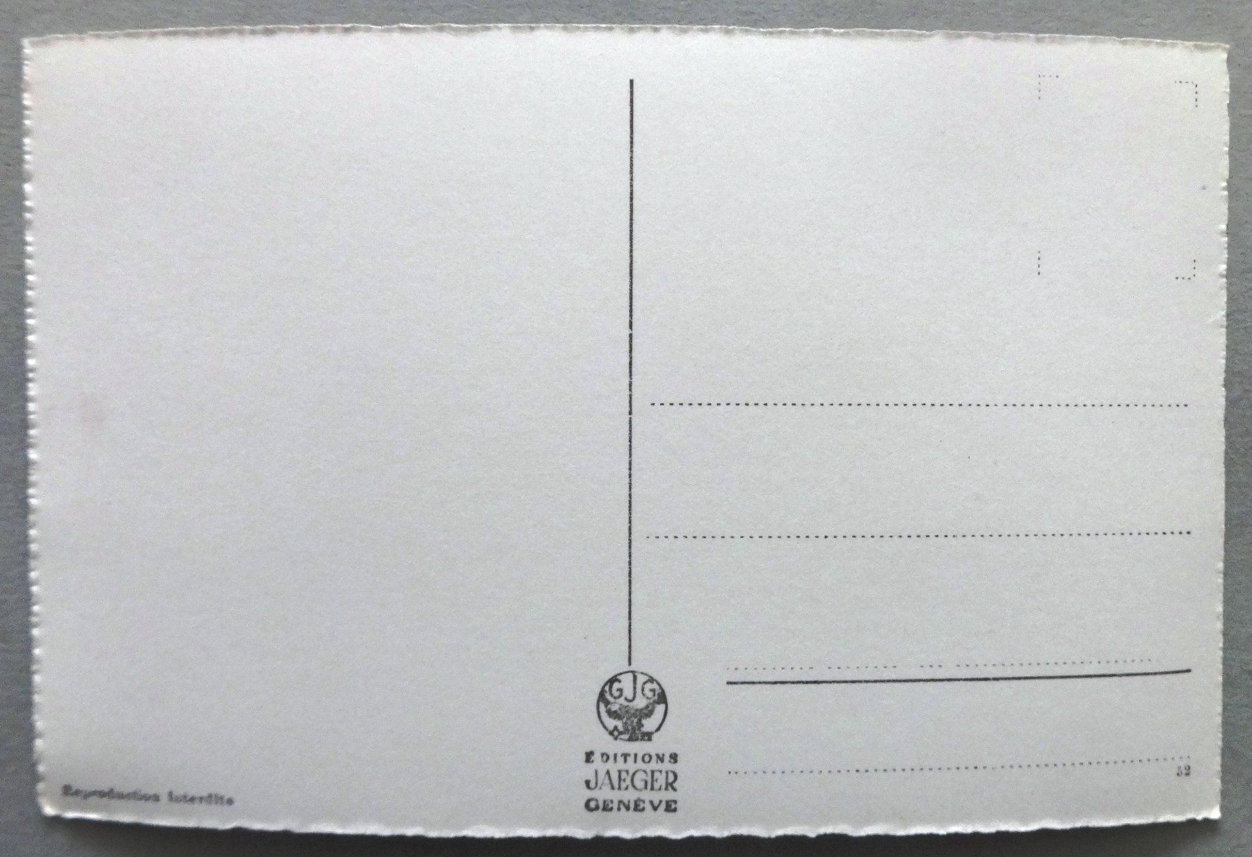 Cartoline postali: Genève - Le Pont du Mont-Blanc – Usato da Fétigny venduto da Billy2miny 1