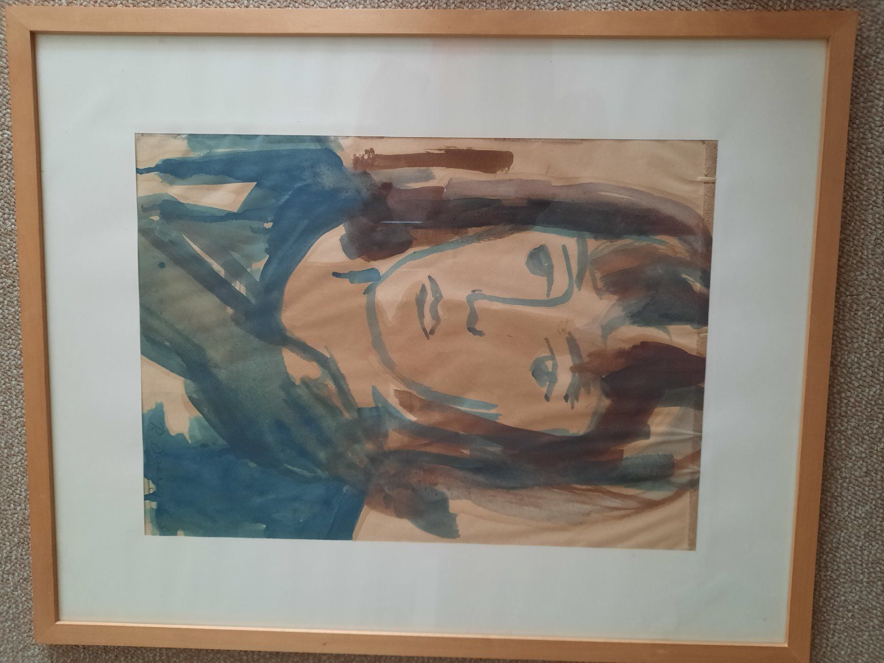 Dipinti: Gemälde; Roswitha Dörig; Portrait – Usato da Herrliberg venduto da AlexandraBopp 2