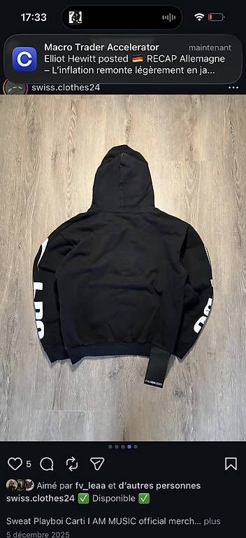 T-shirt: Official merch playboi carti – Usato da Cheseaux-Lausanne venduto da mad_mnv2 3