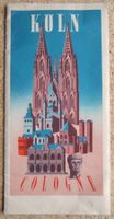 STADTPLAN VON KÖLN / COLOGNE 1952