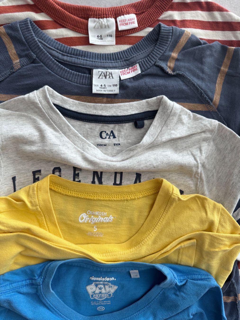 Camicie, T-shirt & Polo: Langarm T-Shirt Set 110 – Usato da Bonaduz venduto da lut_6rts 1