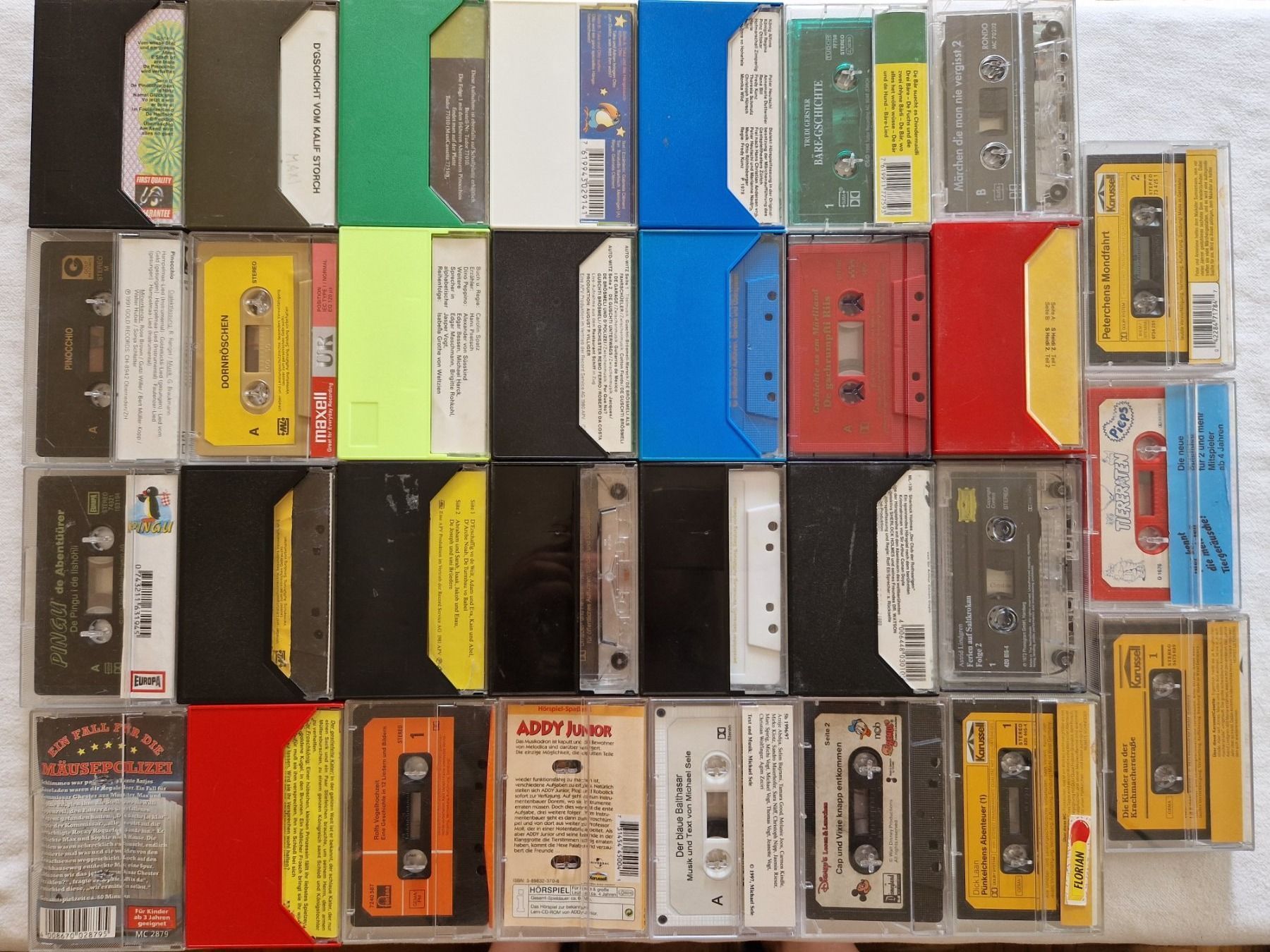 Musicassette: 31 Kinderkassetten mit Märchen und Liedern – Usato da Rebstein venduto da Ajs_Toy_Palast_1 1