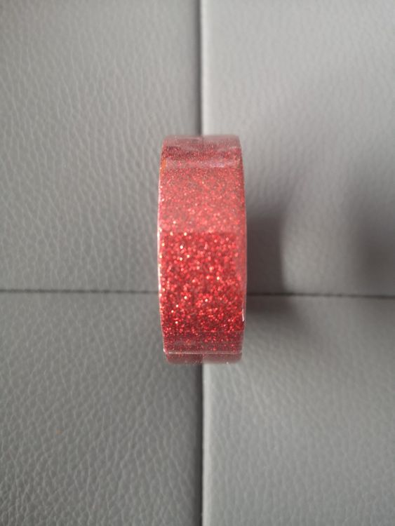 Nastro laminato da 24 mm premium oro glitter con scritta nera (8m) | Leroy Merlin