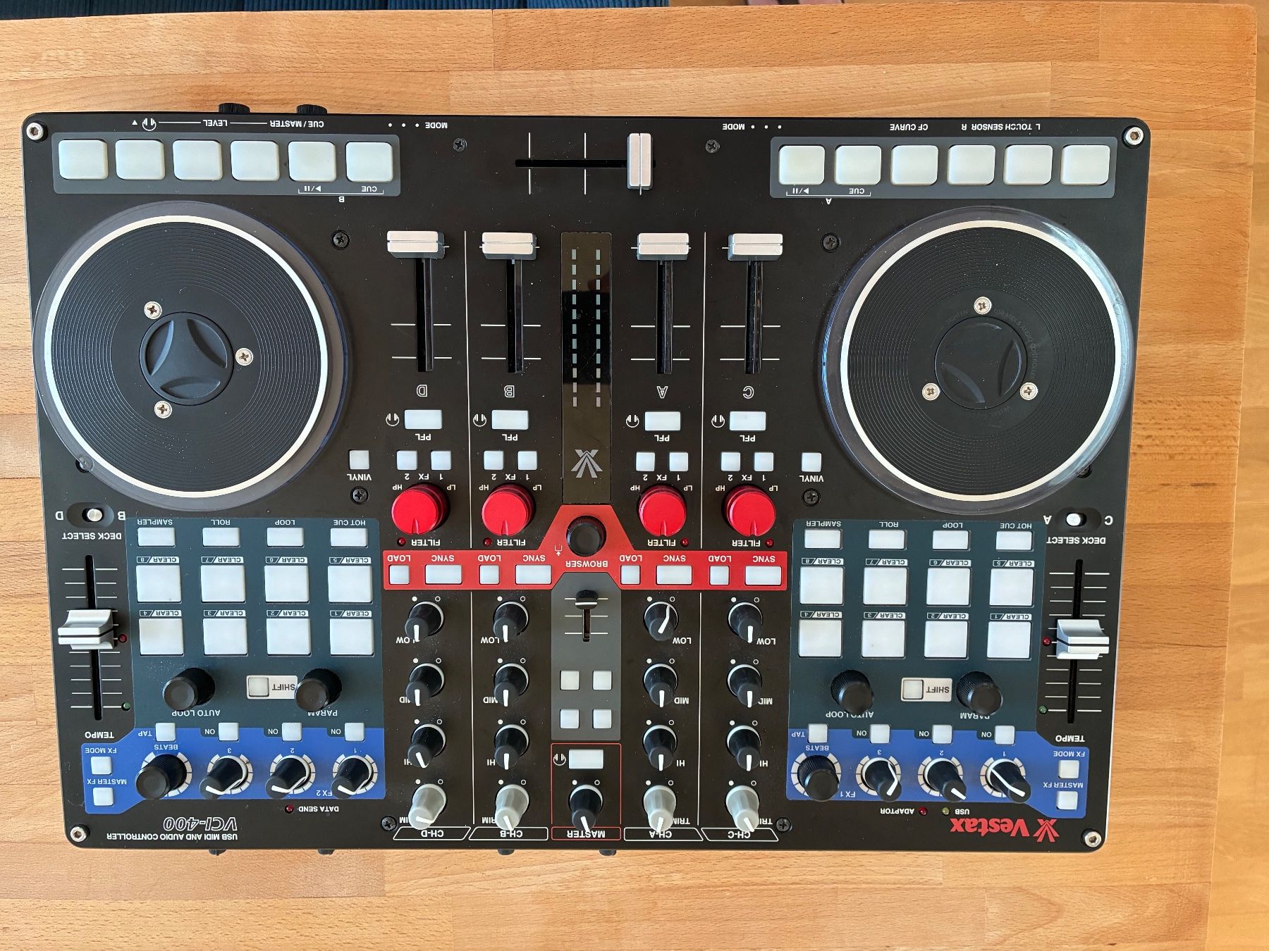 Vestax Console di mixaggio: Vestax vci 400 – Usato da Biel/Bienne venduto da tam_h58t