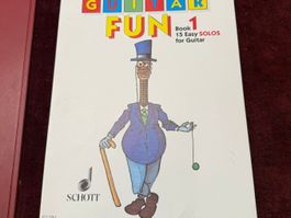 Noten Guitar Fun Book 1/    15 Solos für Gitarre easy