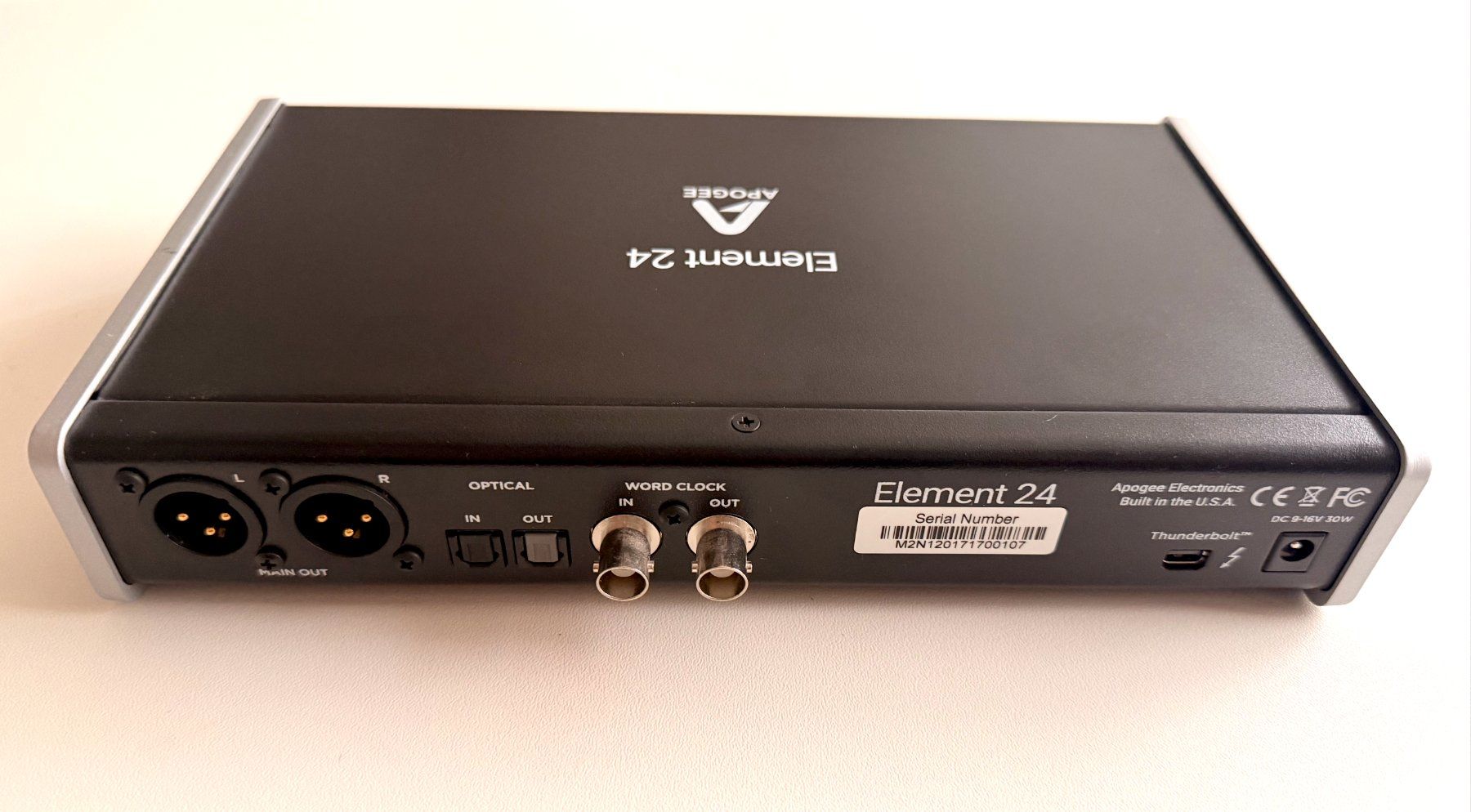 Apogee Studioequipment: Apogee Element 24  Thunderbolt Audio-Interface – Gebraucht aus Adliswil von Dead.Leaves 4