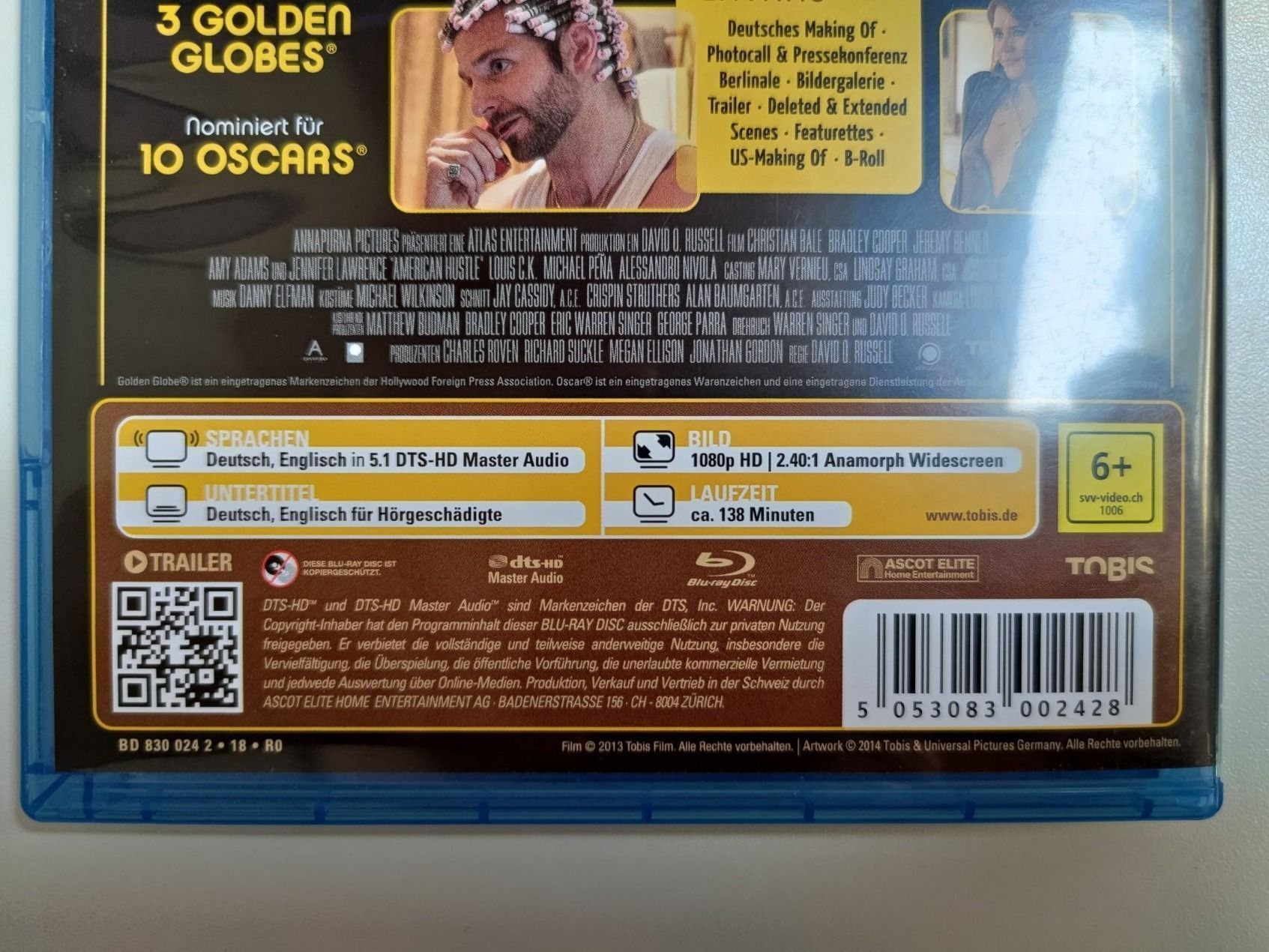 Tutti i DVDs: American Hustle – Usato da Liestal venduto da Kratzilla 3