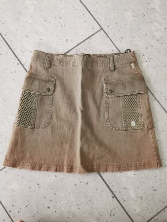 Kurzer Rock, Khaki-braun, Gr. 164, PJE