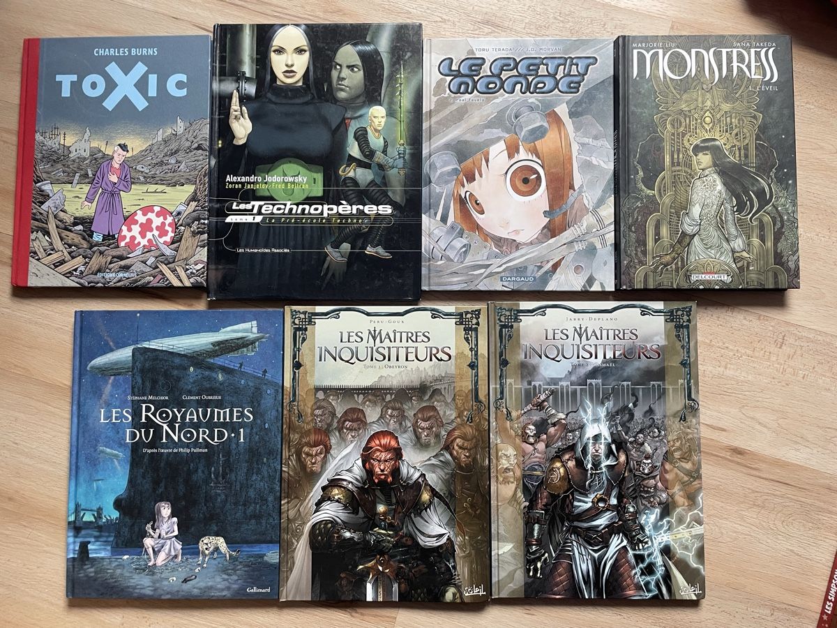 Fumetti: Lot de BDs / Comics : Toxic, Les Technopères, Le Petit Monde – Usato da Crissier venduto da Nouchki76