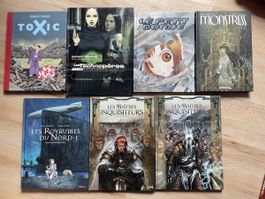Lot de BDs / Comics : Toxic, Les Technopères, Le Petit Monde