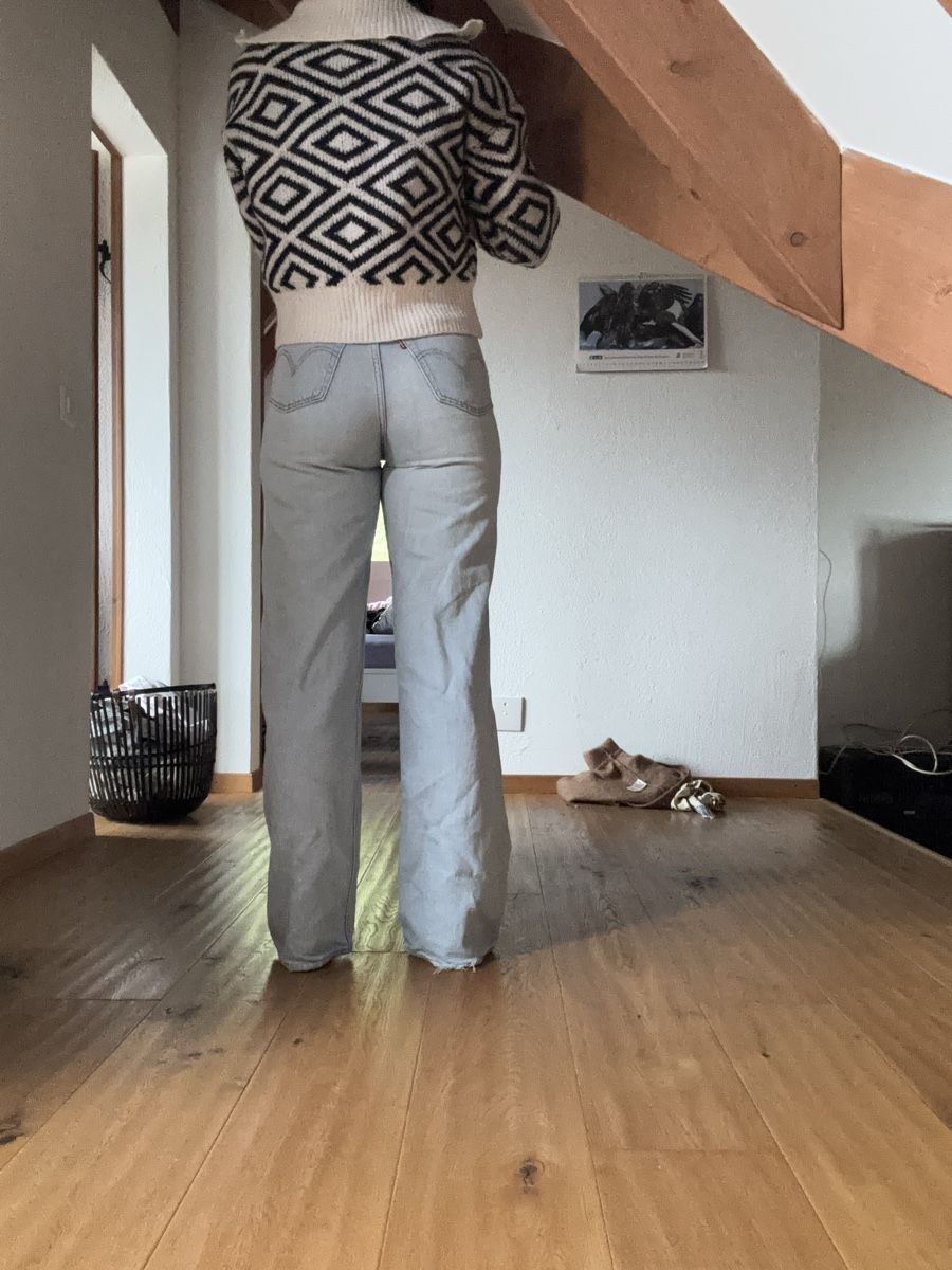 Levi's Jeans: Levi's High Loose Jeans, Gr. 26x33, hellblau – Usato da Hedingen venduto da lil_g25v 4