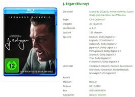 J. Edgar (Blu-ray)
