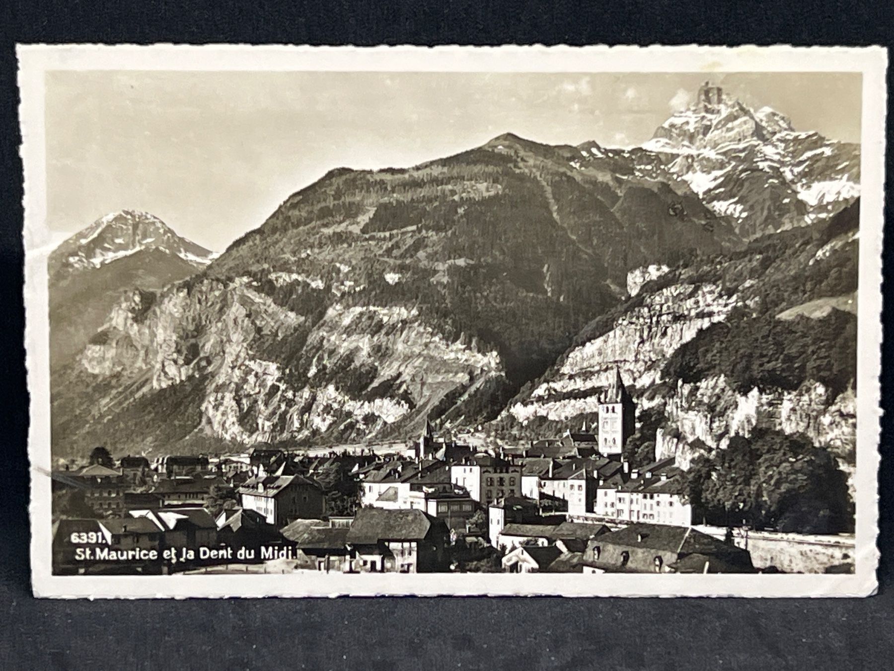 Ansichtskarten: Maurice et la Dent du Midi – Gebraucht aus Widnau von Brusi9