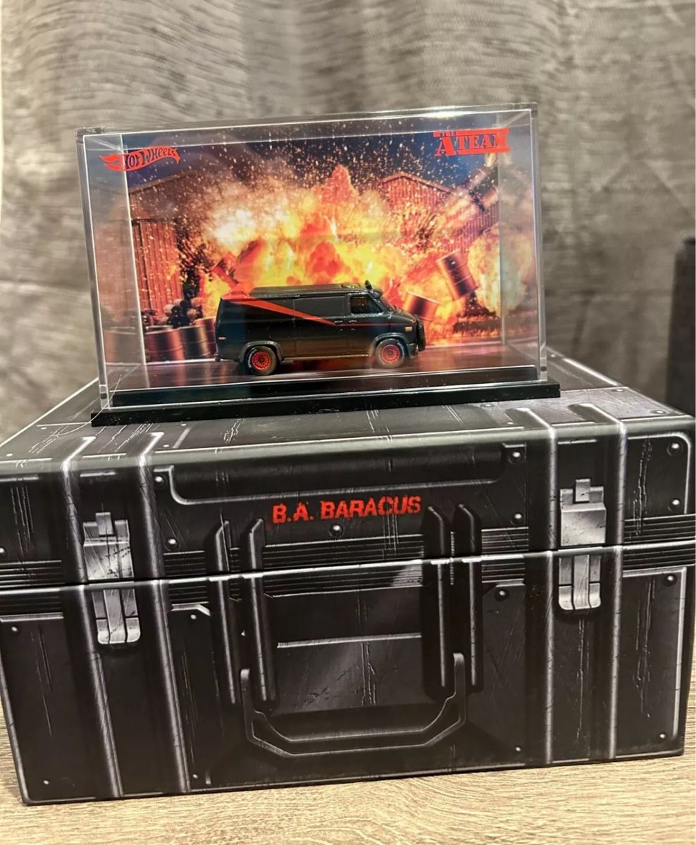 Hot Wheels Modellini d'auto: Mattel Hot Wheels 2013 SDCC The A-Team exklusiver Van – Usato da Villars-sur-Glâne venduto da Mitodc2 1
