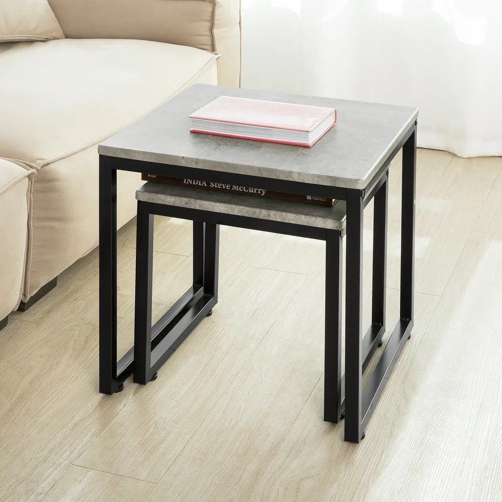 Tavoli: 2er Set Couchtisch Beistelltisch – Nuovo e nell'imballaggio originale da Winterthur venduto da aredo 2