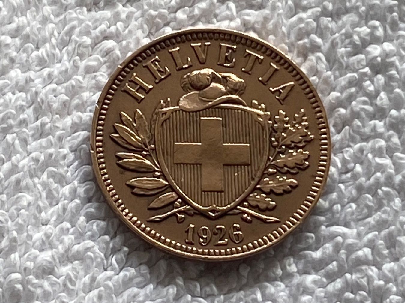 Tutti le monete: 2 centimes/rappen 1926 – Usato da Nyon venduto da Ilmi09 1