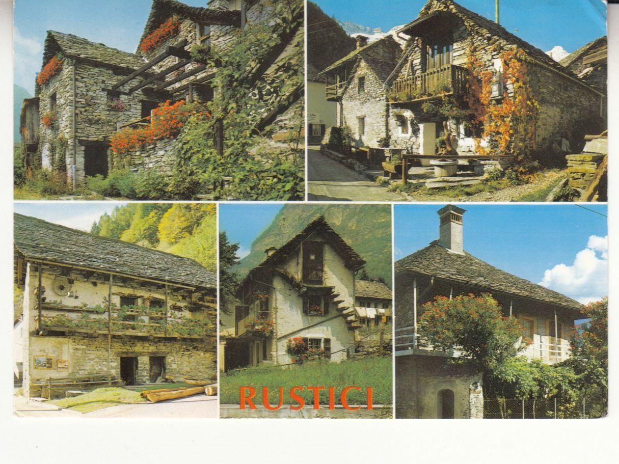 Cartoline postali: Tessin Rustici 1983 – Usato da Bürglen TG venduto da StampGraf