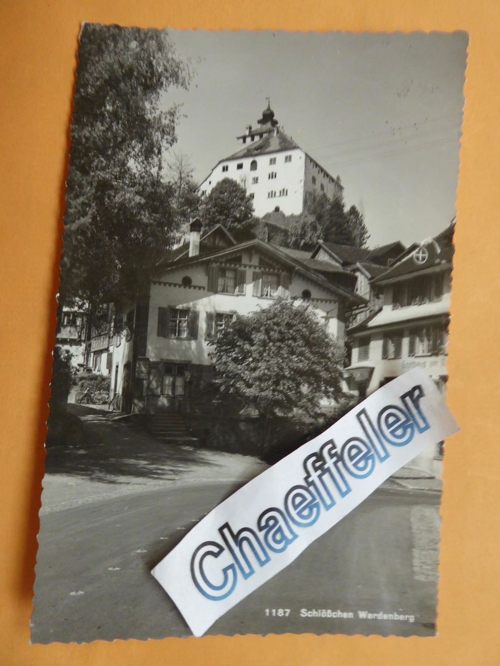 Cartoline postali: Schlösschen Werdenberg ( Feldpost ) – Usato da Zürich venduto da Chaeffeler