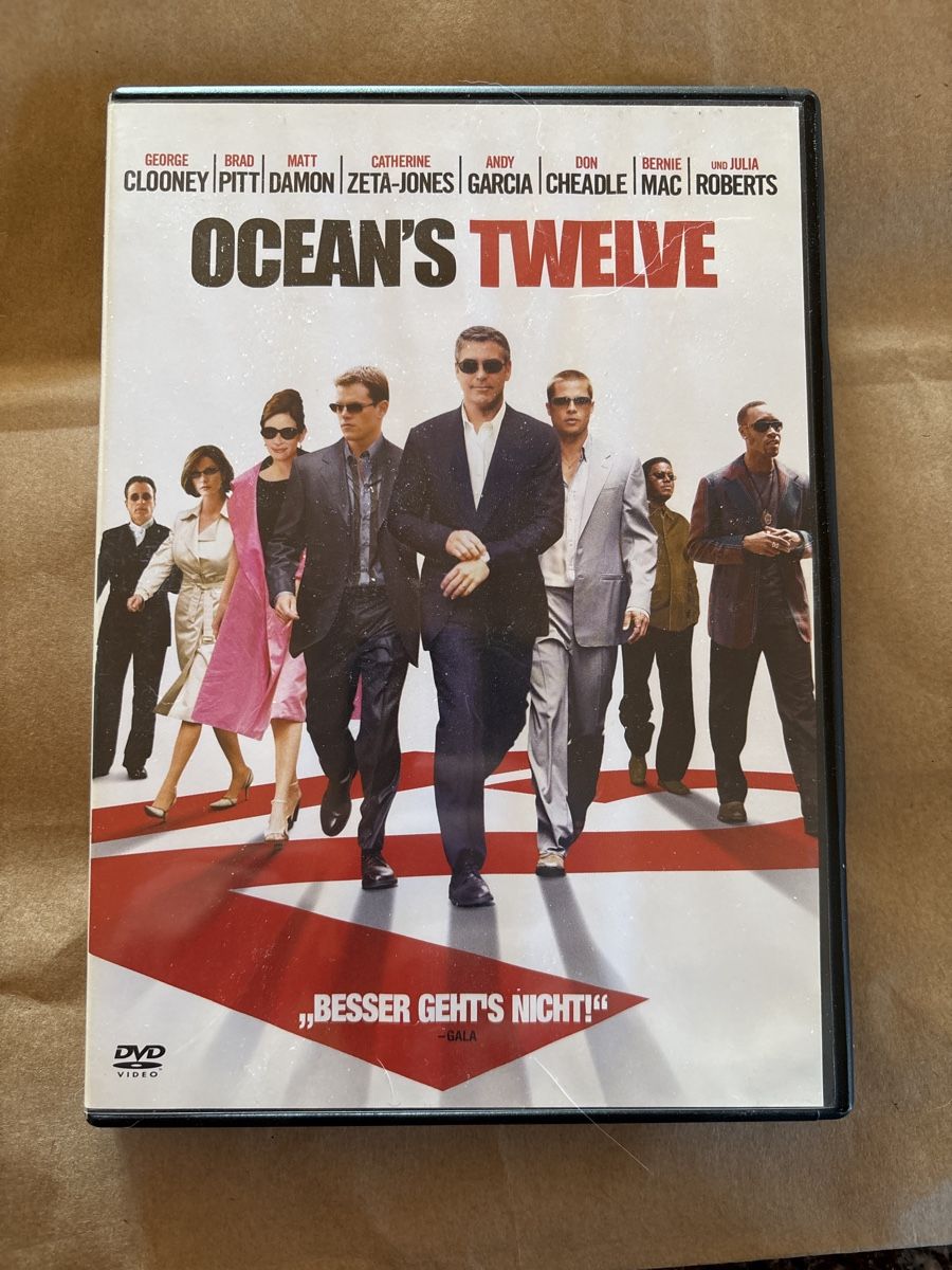Tutti i DVDs: Ocean‘s Twelve – Usato da Ruswil venduto da Slivio_