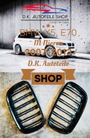 BMW Nieren X5 Serie E70 M Doppelspeichen Kühlergrill Schwarz