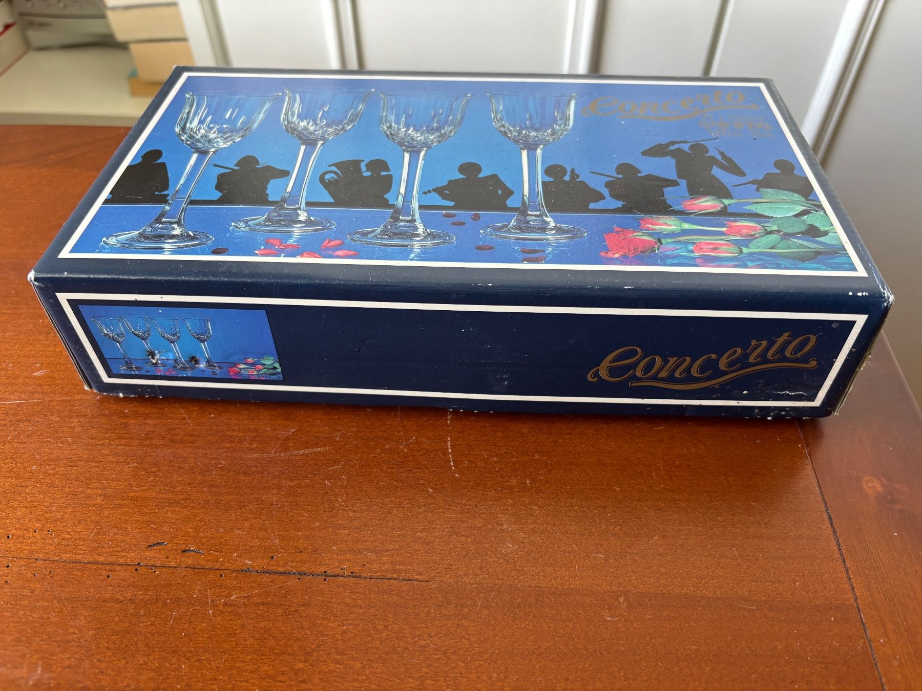 Concerto Capri Crystal Kristallgläser Likör Schnaps *NEU OVP (Neu und ...