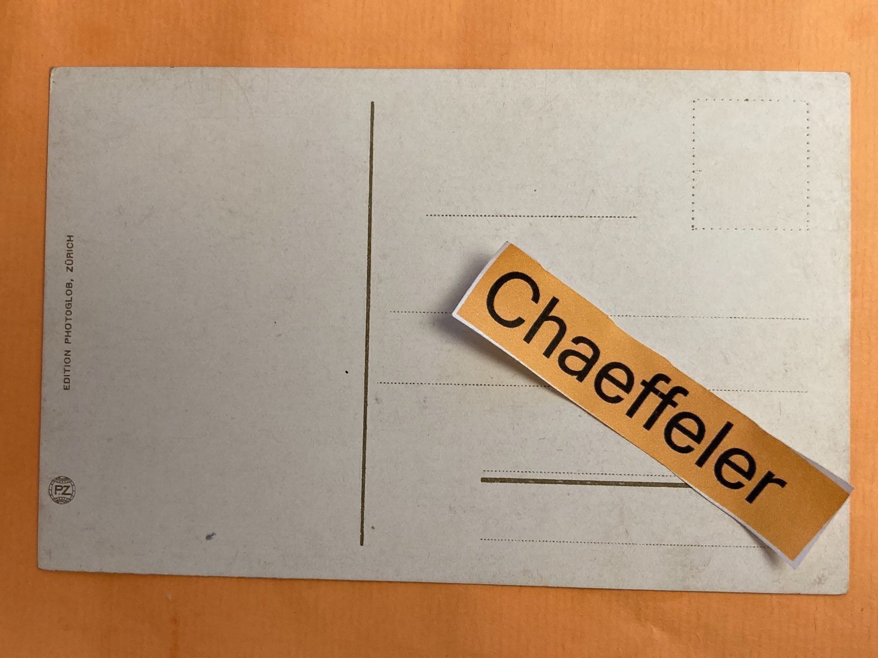 Cartoline postali: Kleine Scheidegg mit Jungfrau – Usato da Zürich venduto da Chaeffeler 1