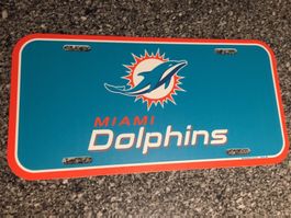 Miami Dolphins License Plate