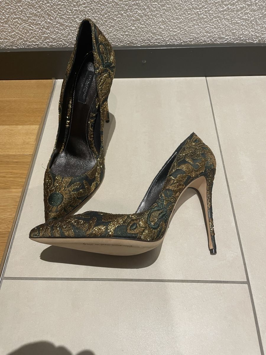 Dolce & Gabbana Scarpe da donna: Dolce & Gabbana heels, gold pattern, size 40 – Nuovo (secondo la descrizione) da Zürich venduto da Nat1978 4
