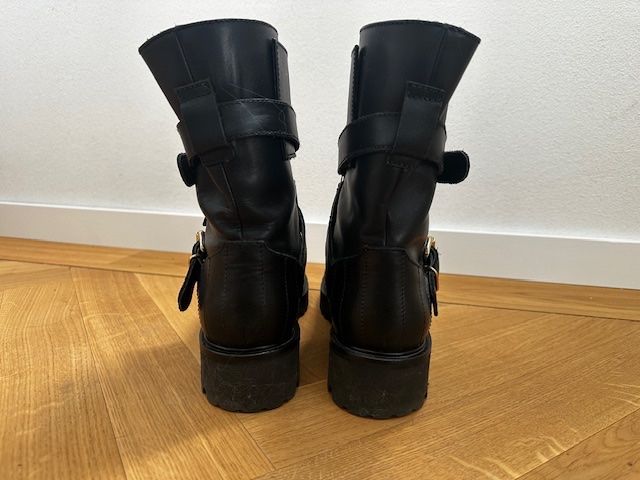 Tommy Hilfiger Scarpe da donna: Hilfiger Collection Biker Boots, Leder, Grösse 38 – Usato da Rheineck venduto da Evi170 2