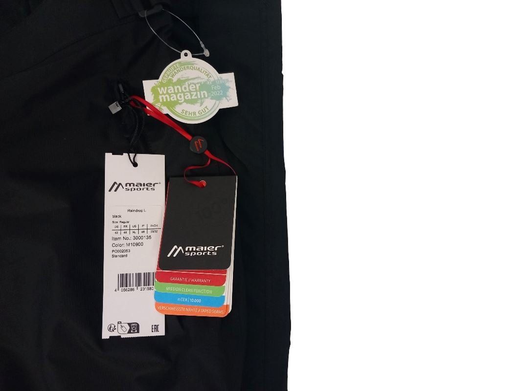 Hosen: Maier Sports Raindrop – Neu (gemäss Beschreibung) aus Hünenberg von Restwert_Zug 1