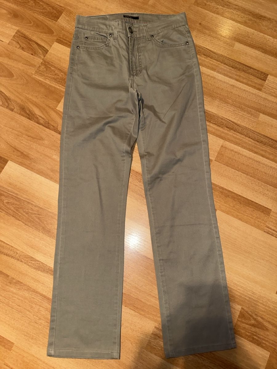 Angels Hosen: Angels Damenhose, Gr. 34, einf. Bundweite ca. 35 cm grau – Gebraucht aus Heiden von fam_797q