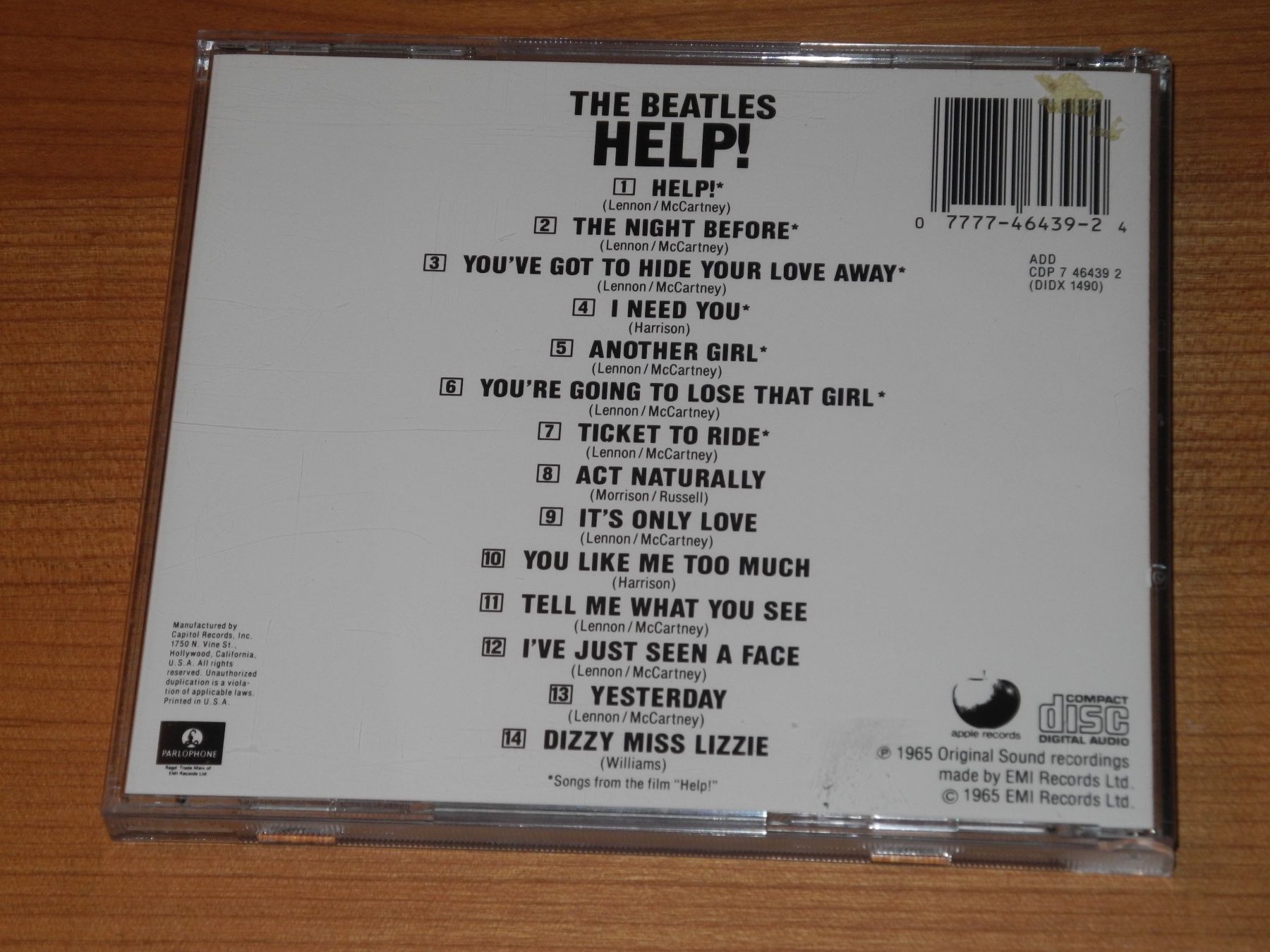 Dischi in vinile: THE BEATLES: HELP! - PARLOPHONE - USA – Nuovo (secondo la descrizione) da Fahrwangen venduto da Swirl2 2