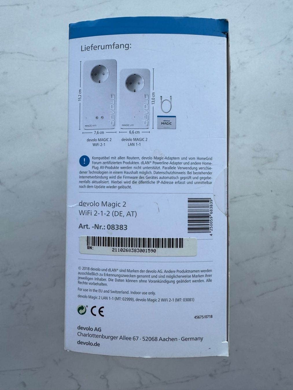 Devolo Unità & Adattatore: Devolo Magic 2 * Starterkit* Deutsche Version *2400Mbit/s – Usato da Schaffhausen venduto da vasco016 3