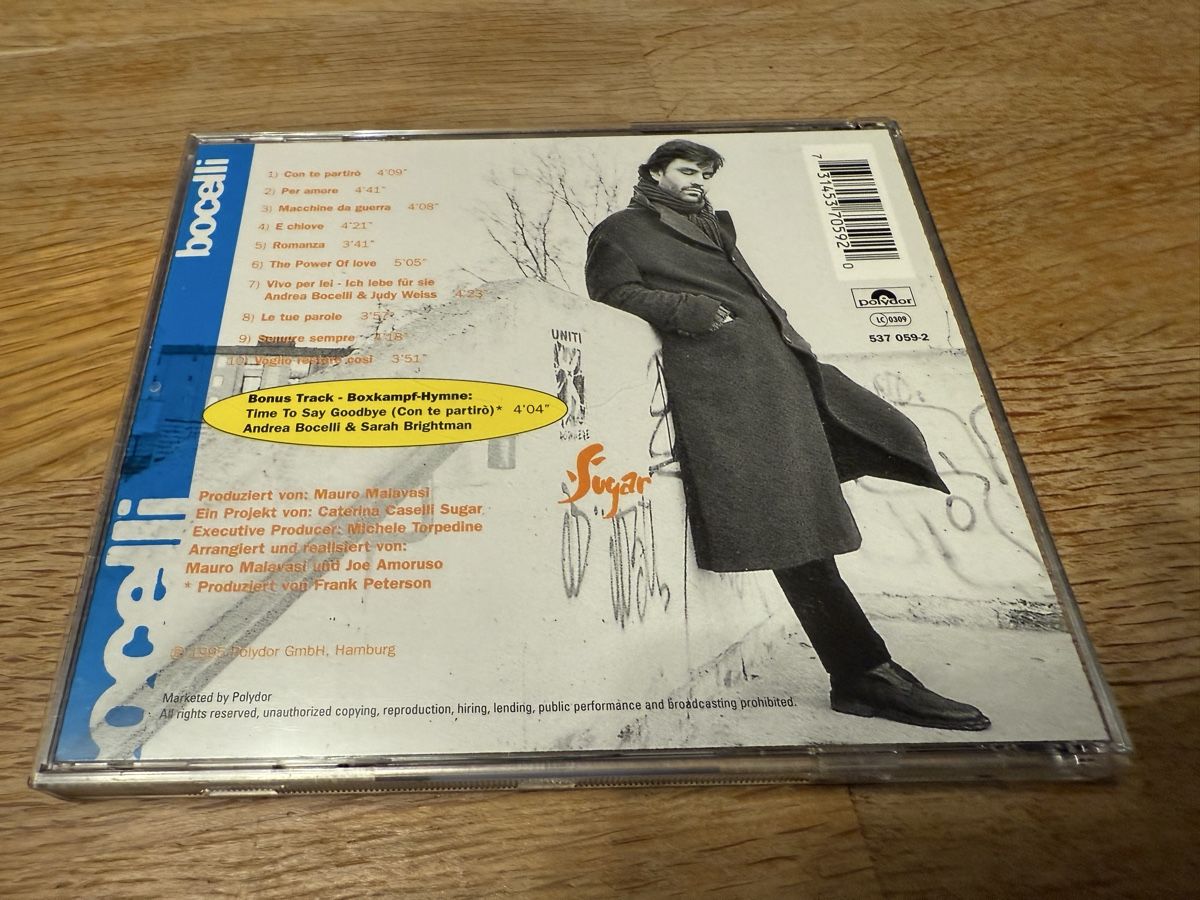CD: Bocelli CD - Top Zustand! – Usato da Goldach venduto da Messerguru 1