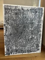 Black ‚n‘ White 100 x 80 cm Abstrakt Schweizer Kunst