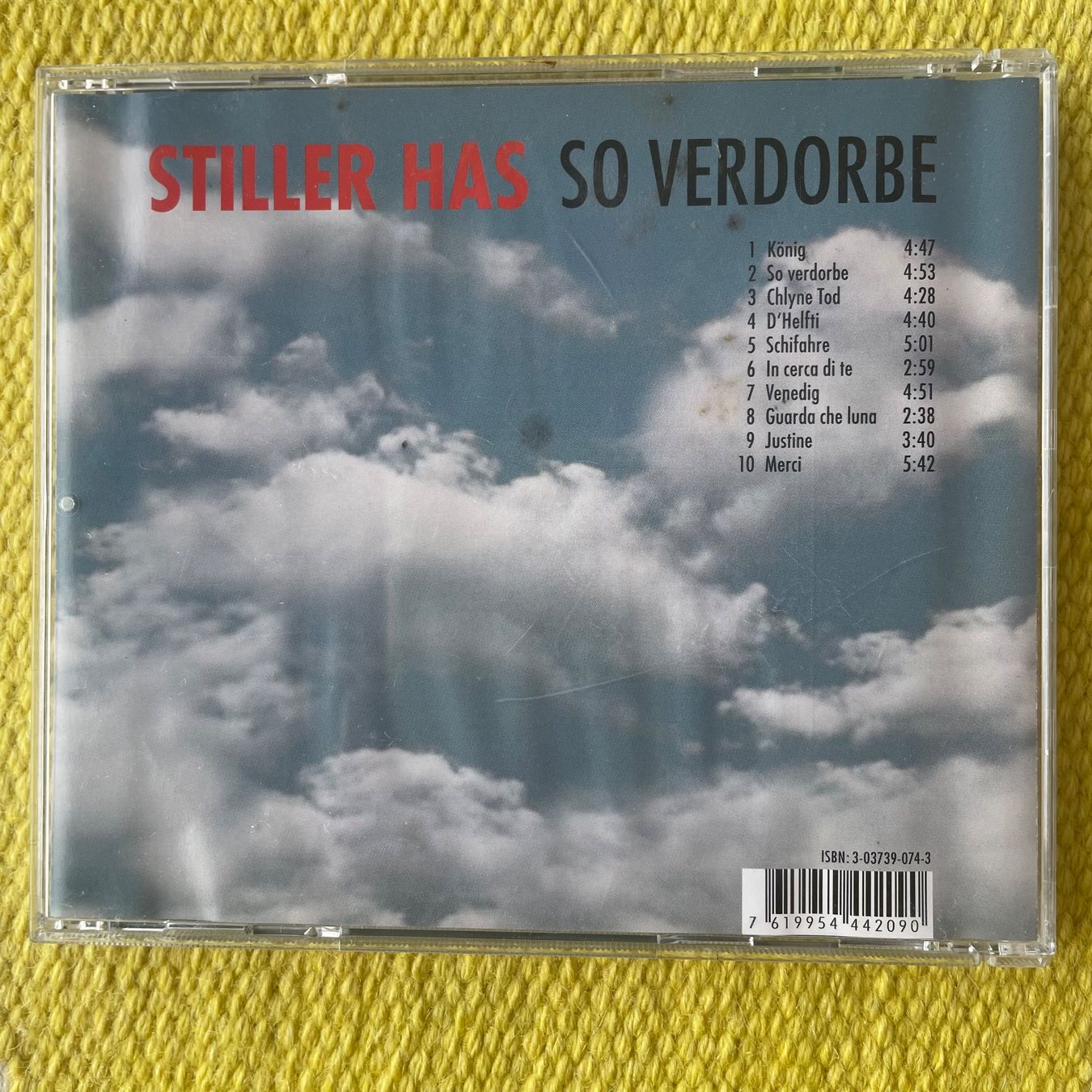 CD: STILLER HAS-SO VERDORBE – Usato da Rorschacherberg venduto da CD-Roli 1