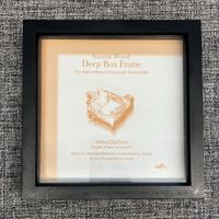 Holzrahmen 20x20 schwarz