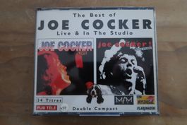 JOE COCKER - THE BEST OF LIVE & IN THE STUDIO - 2x CD