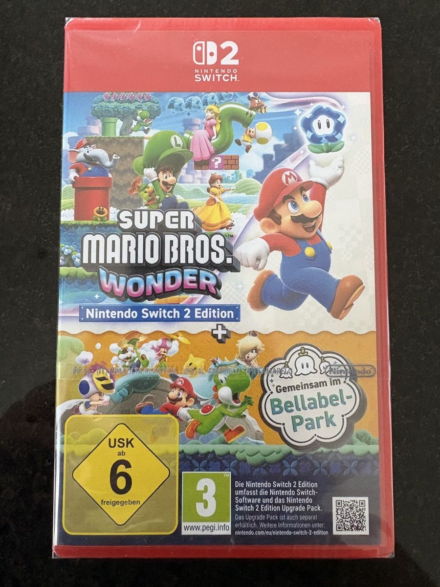 Spiele: Super Mario Bros. Wonder Nintendo Switch 2   Neu – Neu und originalverpackt aus Nottwil von Regis1108