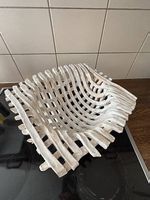 Früchteschale aus Ton, Handarbeit 