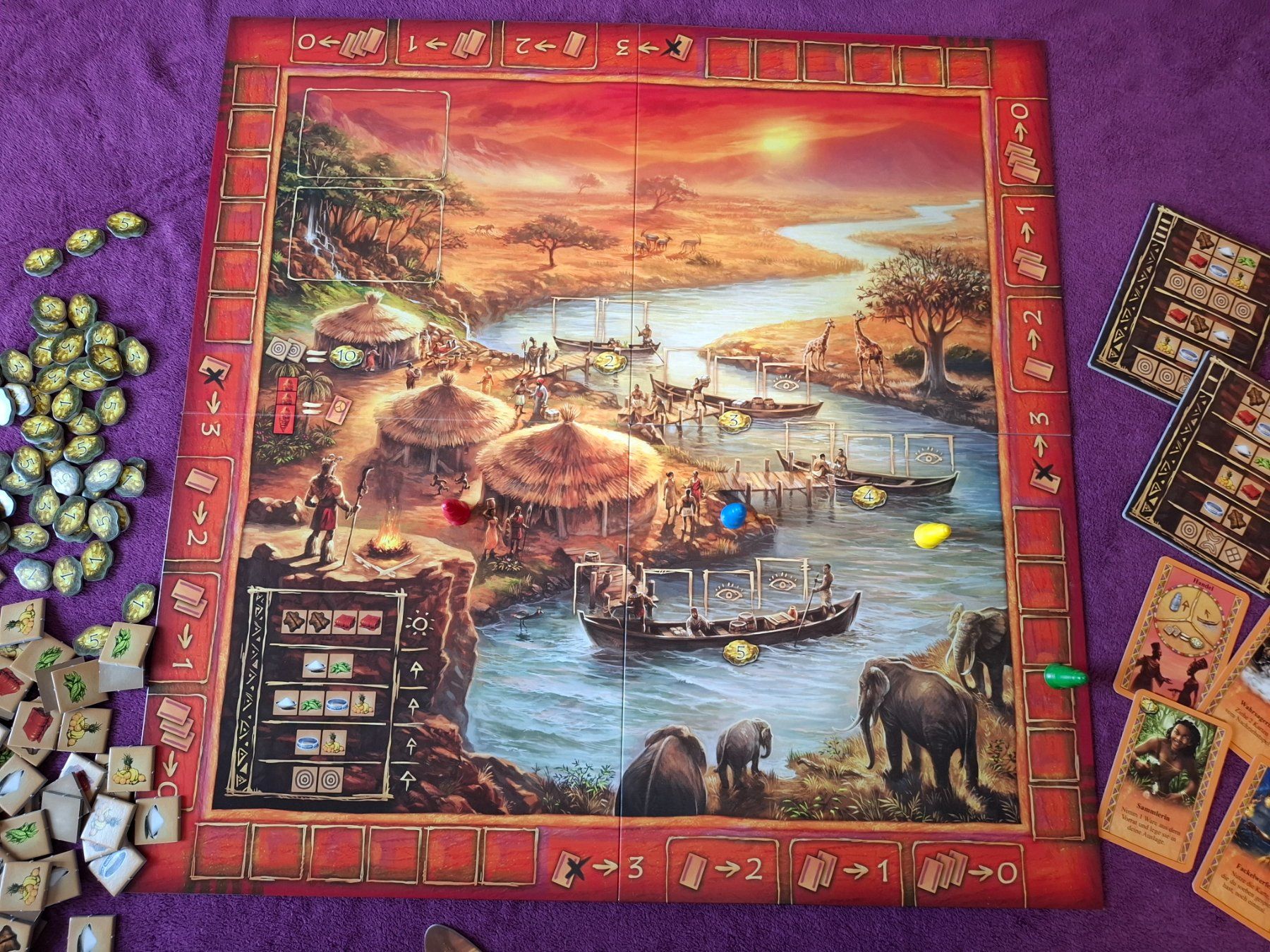 Kosmos Giochi: Kosmos Spiel - Waka Waka – Usato da Müllheim Dorf venduto da Seeeule01 5