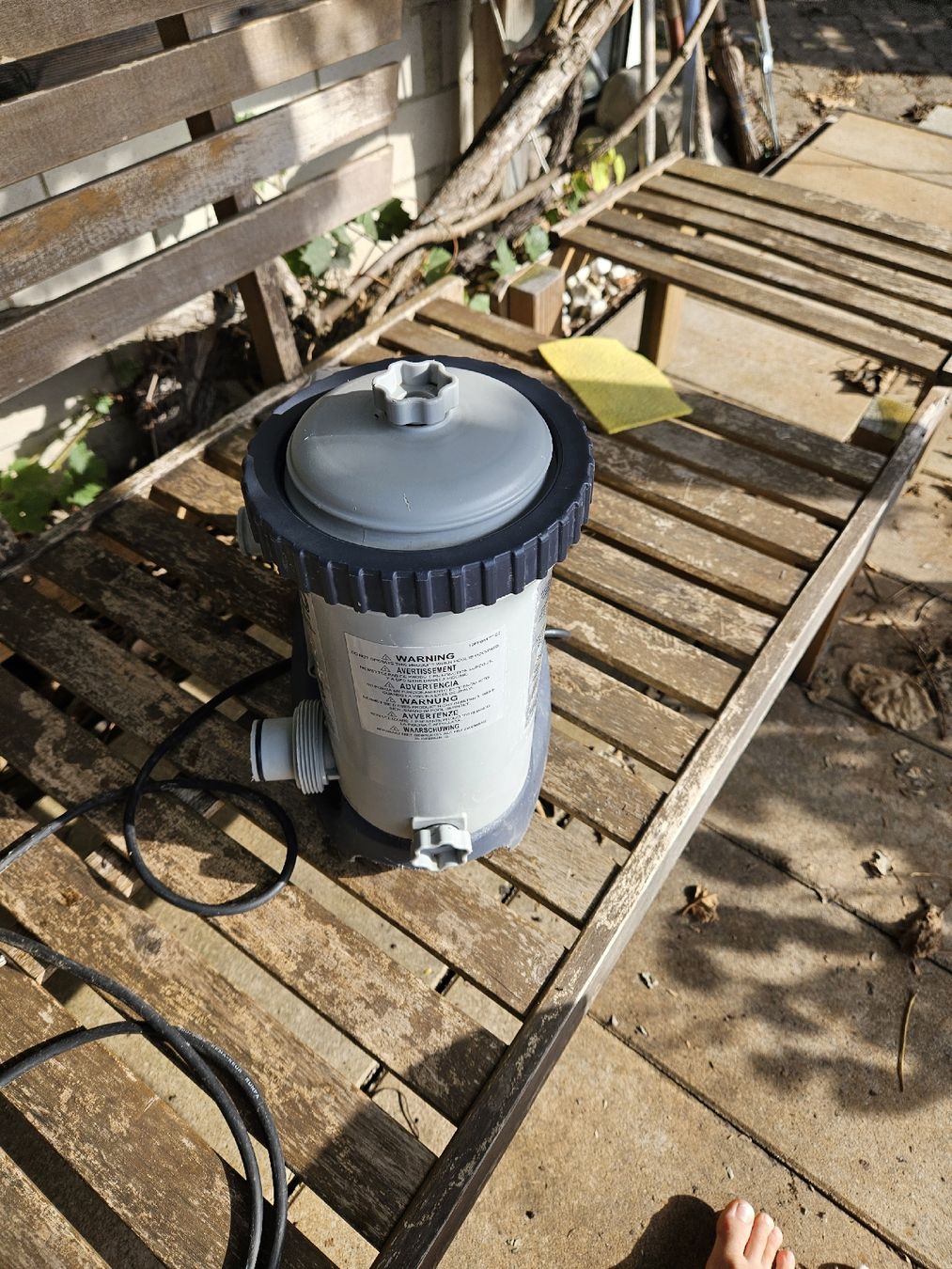 Intex Schwimmbad-Zubehör: Intex Filter Pump C1500 Kartuschenfilter gebraucht – Gebraucht aus Würenlos von Raum5436 4