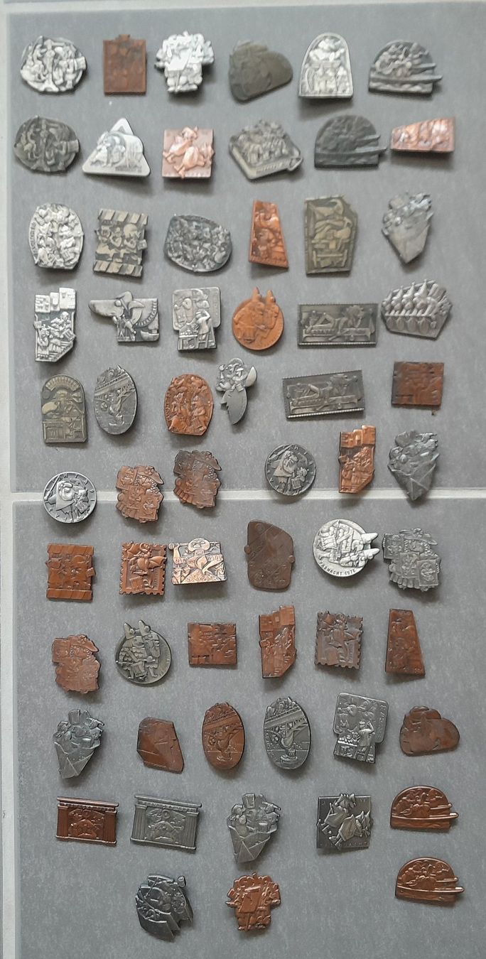 Plaquettes & Badges: Blaggedde Plaketten Basel – D'occasion à Liesberg par Ragged 4