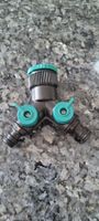Gartenschlauch Verteiler, Wasserhahn Adapter 2-Wege neu